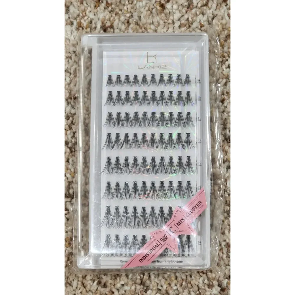 LANKIZIndividual 07 mm C Mix Cluster Lashes 80